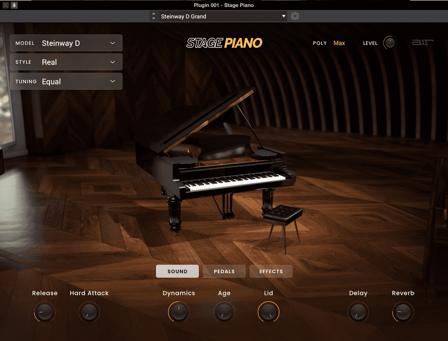 Stage Piano Steinway D Grand